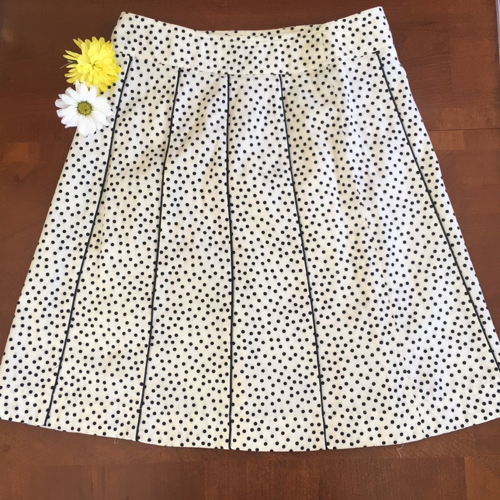 Willi Smith Polka Dot Skirt